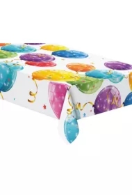 Obrus plastikowy Sparkling Balloons 120x180cm