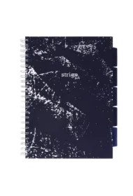 Kołozeszyt Pads A4 Marmur granatowy