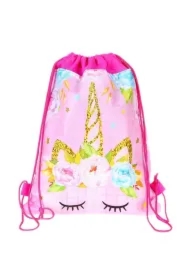 Worek na buty Jednorożec Kwiaty różowy