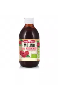 Sok z owoców malin