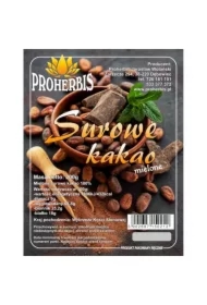 Surowe kakao mielone