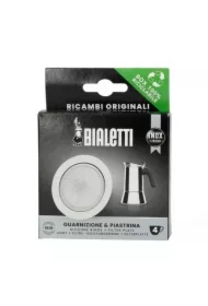 Uszczelka + sitko do kawiarek stalowych  4tz