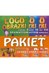 Pakiet Logoobrazki. Tomy 1-3: Sygmatyzm, Rotacyzm, Mowa bezdźwięczna