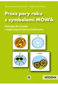 Przez pory roku z symbolami MÓWik. Wiosna