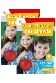 Pakiet Jezus Chrystus nas zbawia. Podręcznik z kartami pracy do religii dla klasy 6 szkoły podstawowej