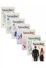 Pakiet Rodzina Monet. Tomy 1-4: Skarb, Królewna. Część 1, Królewna. Część 2, Perełka. Część 1, Perełka. Część 2, Diament. Część 1, Diament. Część 2