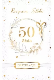 Karnet Rocznica Ślubu