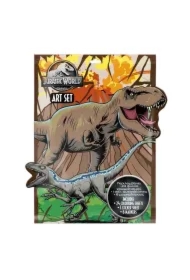 Kolorowanka z naklejkami Park Jurajski