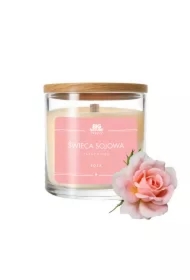 Świeca sojowa zapachowa Róża