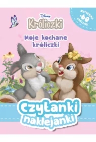 Czytanki naklejanki. Moje kochane króliczki. Disney Króliczki