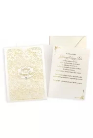 Karnet Rocznica ślubu 25