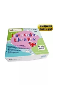 Learn English Like a Pro fiszki + gra A1