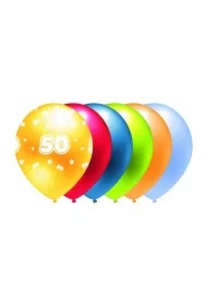Balon 50 mix kolorów metalik