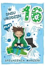 Karnet urodziny 16