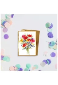 Karnet mini B8 Bukiet lato