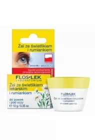 Żel ze świetlikiem lekarskim i rumiankiem do powiek i pod oczy