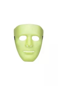 Maska mima świecąca w ciemności