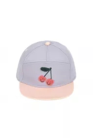 Czapka z daszkiem dziecięca Little Gang Cherry lilac/peach 2-6 lat