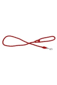 Smycz dla psa, Rope, Czerwona, Sznur Odblaskowy, 120cm/10mm