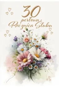 Kartka okolicznościowa Rocznica ślubu 30