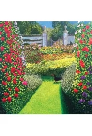 Karnet z kopertą Pies w ogrodzie Easton Walled