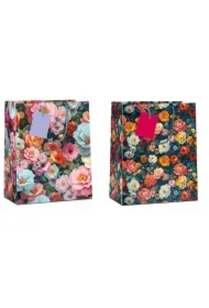 Torba prezentowa Flower 45x33x10cm MIX
