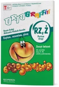 Ortograffiti. RZ-Ż. Poziom 2. Zeszyt ćwiczeń. Szkoła podstawowa