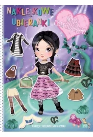 Naklejkowe ubieranki. Małe czarodziejki