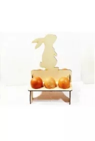 Podstawka pod 6 jajek do ozdabiania Królik