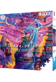 Puzzle 1000 el. Roch Urbaniak Sakura i Ryu