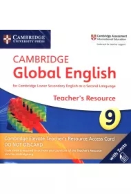 Cambridge Global English 9 Cambridge Elevate Teacher's Resource Access Card