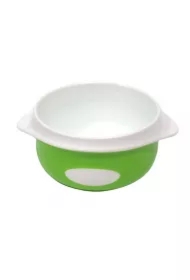 Miseczka dla dziecka Zielona 4 m+