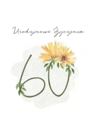 Karnet Swarovski kwadrat CL4560_PO Urodziny 60