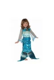 Strój Niebieska Syrenka rozm 92/104cm