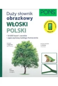 Duży słownik obrazkowy Włoski PONS