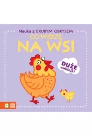 Co widzę na wsi. Nauka z grubym obrysem