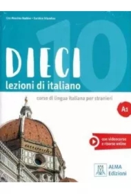 Dieci. Lezioni di italiano. Podręcznik + wersja cyfrowa A1