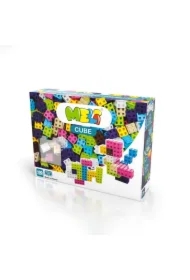  Klocki konstrukcyjne Meli Cube Pink 100 szt