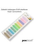 Zdjęcia - Papier Zakładki indeksujące 12x44mm 10x20szt plastikowe