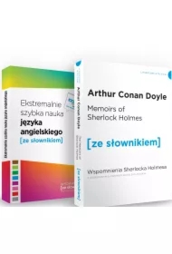 Pakiet: Wspomnienia Sherlocka Holmesa z podręcznym słownikiem angielsko-polskim, Ekstremalnie szybka nauka języka angielskiego