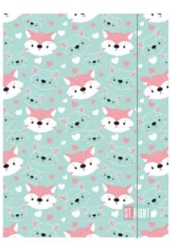 Teczka z gumką A4 Lovely Fox