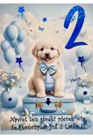 Karnet Urodziny 2 3K