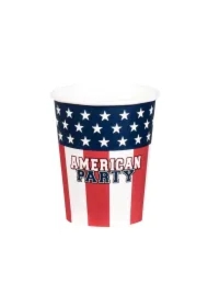 Kubeczki papierowe American Party 210ml 10 szt