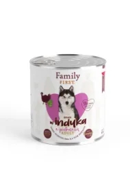 Puszka dla psa, bogata w indyka, z pietruszką, adult