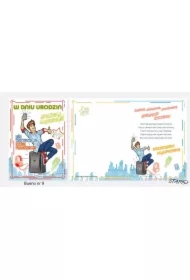 Karnet Bueno B6 + koperta wzór nr 09 Urodziny