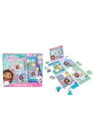 Puzzle 4w1 - Koci Domek Gabi (12+16+20+24 el.)