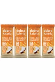 Baton owocowy kokos z nuta pomarańczy Zestaw