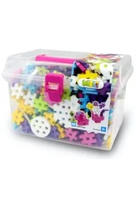  Klocki Meli Basic Constructor Pink Travel Box 500 Elementów