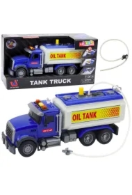 Ciężarówka cysterna woda światła dźwięki niebieska