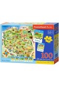 Фото - Пазли й мозаїки Castorland Puzzle edukacyjne. Mapa Polski 